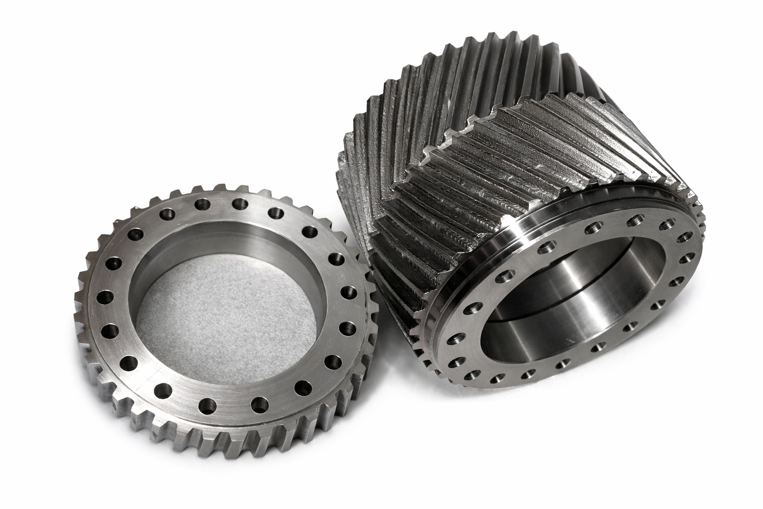 Gear prototype CNC machining — spur, helical, worm and ring gears from DXF Bangalore