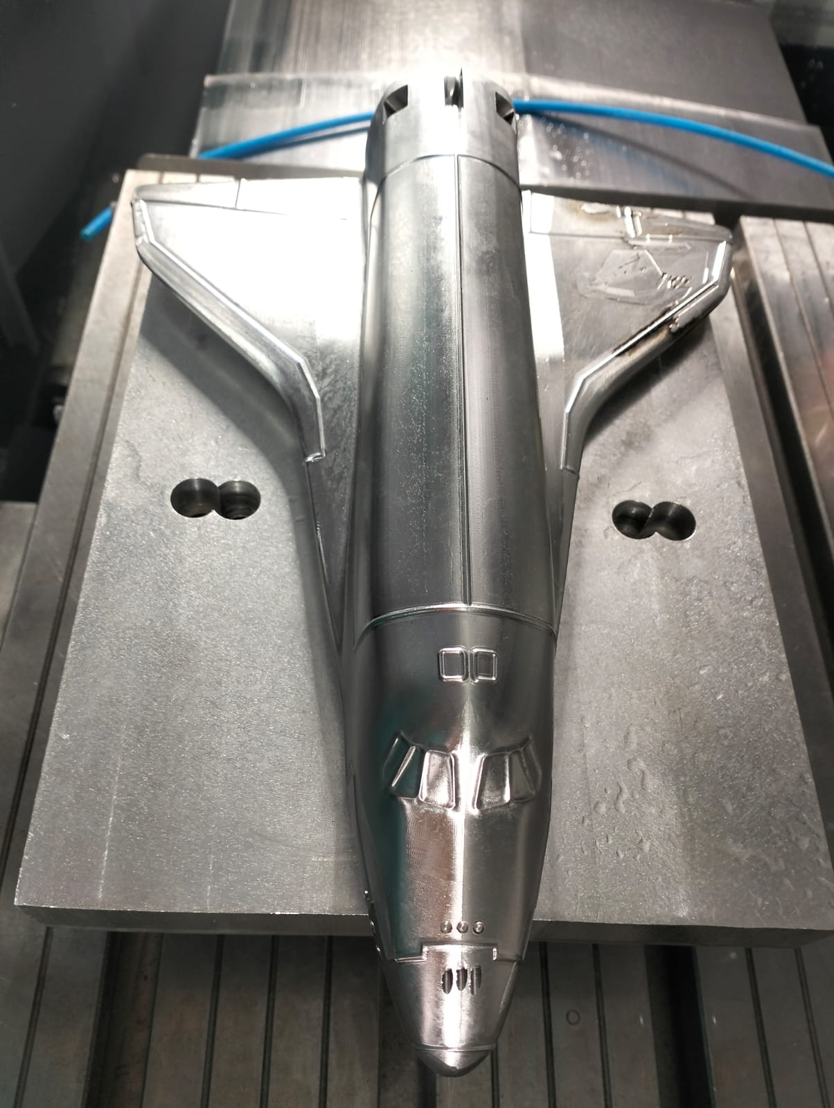 CNC milled aluminium prototype part manufactured in Bangalore