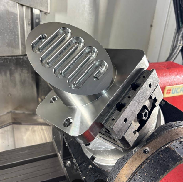 Brass CNC machined prototype component Milltech Innovations Bangalore